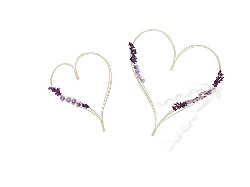 PartyDeco SRK4 Rattan Jewelry for Cars car Jewelry Purple Lilac von PartyDeco