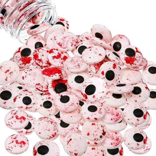 Halloween Tortendeko,130g Zucker Augen,Grabstein Cupcake Topper,Halloween Tortenaufleger,Zuckeraugen Deko für Cookies Muffins Törtchen Cupcakes,Halloween Dekorieren von Kuchen Halloween Tortendeko,130g Zucker Augen,Grabstein Cupcake Topper,Halloween Tortenaufleger,Zuckeraugen Deko für Cookies Muffins Törtchen Cupcakes,Halloween Dekorieren von Kuchen von Auzlya