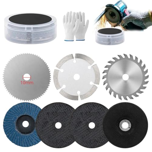 75-mm-Elektroschleifscheiben-Set – 7-teilig, Holztrennscheiben für Diamantmetall und Stein, langlebige Metalltrennscheiben (2 Sets) von Avanise