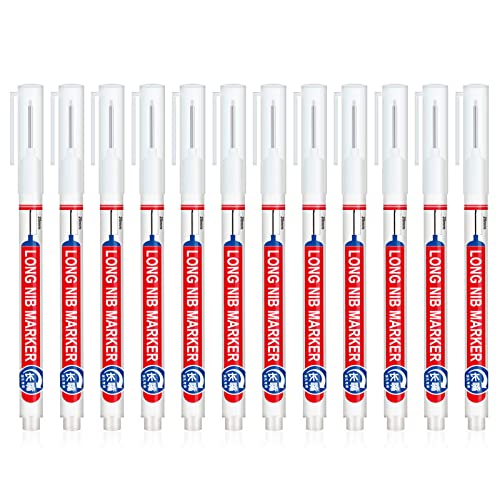 12 Stcs 20 Mm Langnib Marker Stifte Tiefe Reichweite Nasenfliesen Marker Stifte Ölbasis Tischlermarker Für Möbel 12 Stcs 20 Mm Langnib Marker Stifte Tiefe Reichweite Nasenfliesen Marker Stifte Ölbasis Tischlermarker Für Möbel von Avejjbaey