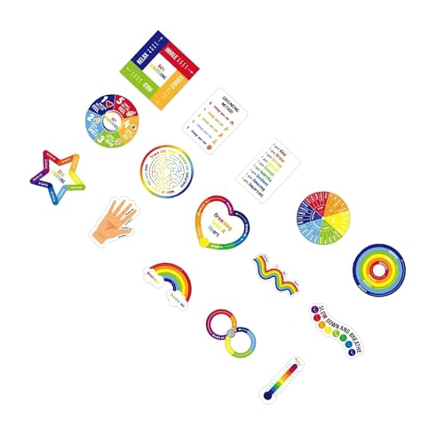 15pcs Ästhetischer Aufkleber Stressabbau Sensorischer Aufkleber Für Notebook Journal Planer Wasserflasche Laptop Scrapbook Phone PVC Textured Sticker 15pcs Ästhetischer Aufkleber Stressabbau Sensorischer Aufkleber Für Notebook Journal Planer Wasserflasche Laptop Scrapbook Phone PVC Textured Sticker von Avejjbaey