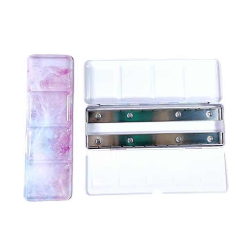 24 Well Metallfarbe Palette Hülle Aquarellfarbe Mit Deckel Aquarellfarbe Für Öl Acryl Gouaches Farben Aquarellfarben 24 Well Metallfarbe Palette Hülle Aquarellfarbe Mit Deckel Aquarellfarbe Für Öl Acryl Gouaches Farben Aquarellfarben von Avejjbaey