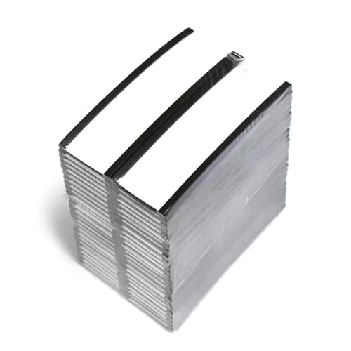 30/50x Etikettenhalter für Metallregal Whiteboard C-Kanal Datenkartenhalter mit Schutzfolie 30/50x Etikettenhalter mit Schutzfolie von Avejjbaey