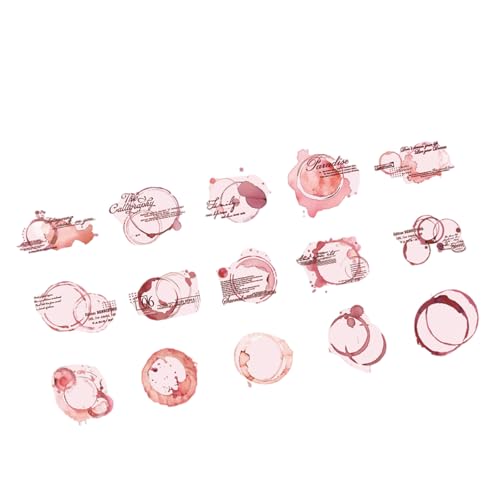 30pcs Tinten Flecken Ästhetischer Aufkleber Wasserbeständiger Haustieraufkleber Für Scrapbooking Planer Wasserflasche Journal Telefon Hülle Scrapbook Sticker von Avejjbaey