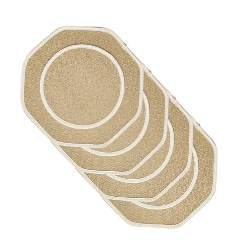 4-teilige Placemat Vintaged Leinen Tischmatten Set Hitzebeständiges Verschüttungssicher Für Essküchendekoration Küchendekoration 4-teilige Placemat Vintaged Leinen Tischmatten Set Hitzebeständiges Verschüttungssicher Für Essküchendekoration Küchendekoration von Avejjbaey