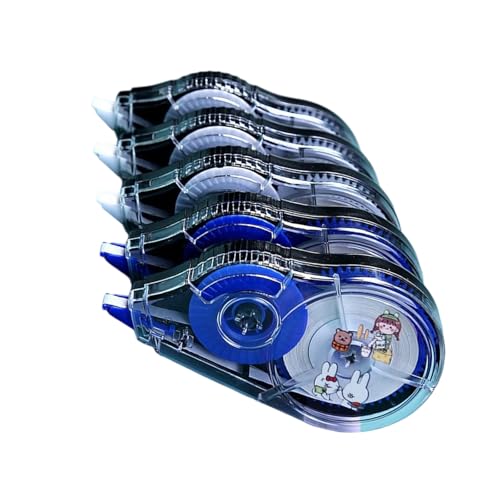 5 PCs Kleber Walzen Korrekturbandkorrektur Rollen Große Kapazität White Out Tape Schulversorgung Für Schüler 5 PCs Kleber Walzen Korrekturbandkorrektur Rollen Große Kapazität White Out Tape Schulversorgung Für Schüler von Avejjbaey