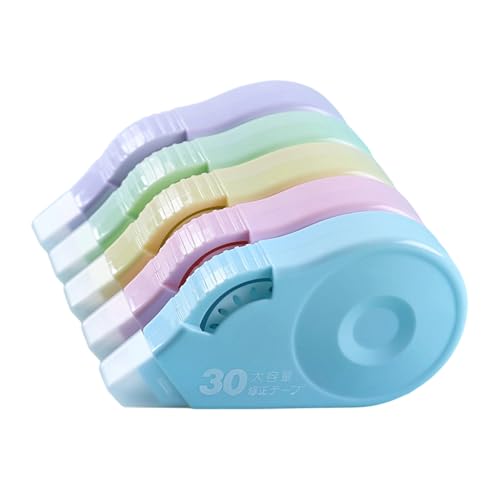 5 PCs Kleber Walzen Korrekturbandkorrektur Rollen Große Kapazität White Out Tape Schulversorgung Für Schüler 5 PCs Kleber Walzen Korrekturbandkorrektur Rollen Große Kapazität White Out Tape Schulversorgung Für Schüler von Avejjbaey