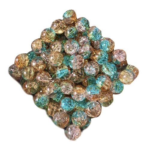 50pcs Mehrfarbige Runde Perlen Klare Funkelnde Glasperlen Für Halskette Armbänder Schmuck Zum Nähen Von Handwerksprojekten Durchscheinendes Handwerk 50pcs Mehrfarbige Runde Perlen Klare Funkelnde Glasperlen Für Halskette Armbänder Schmuck Zum Nähen Von Handwerksprojekten Durchscheinendes Handwerk von Avejjbaey