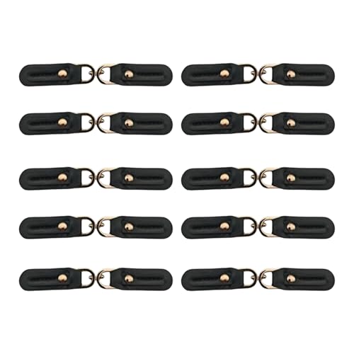 Avejjbaey 10 x Leder-Knebel zum Aufnähen, mit Metallknopf, Nähzubehör für Oberbekleidung, Strickwaren, Jacken, Mäntel, Daunenjacken, Verschlüsse Avejjbaey 10 x Leder-Knebel zum Aufnähen, mit Metallknopf, Nähzubehör für Oberbekleidung, Strickwaren, Jacken, Mäntel, Daunenjacken, Verschlüsse von Avejjbaey