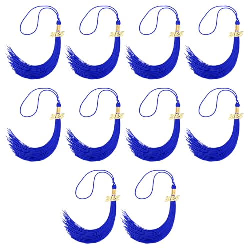 Avejjbaey 10pcs Abschlussquitels 2025 Abschlusshut Quasten Charme Für Die Klasse Von 2025 Absolventen Und Veranstaltungsfeier Akademische Tassels Accessoires von Avejjbaey