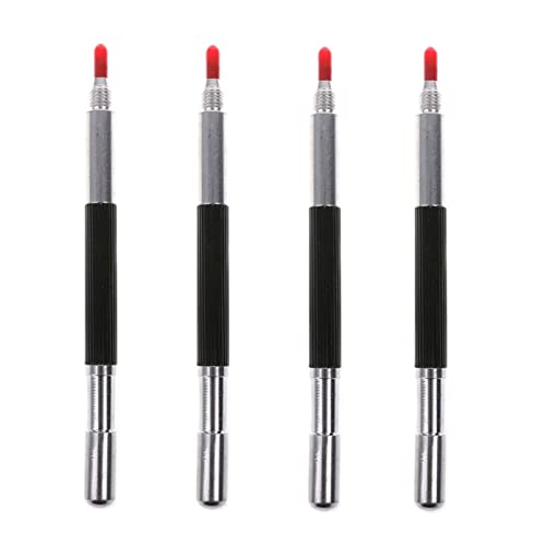 Avejjbaey 2/3/4Pcs Hartmetall Spitze Glasritzrades Markierung Ätzen Stift Spitze Stahl Glasritzrades Marker Metall von Avejjbaey