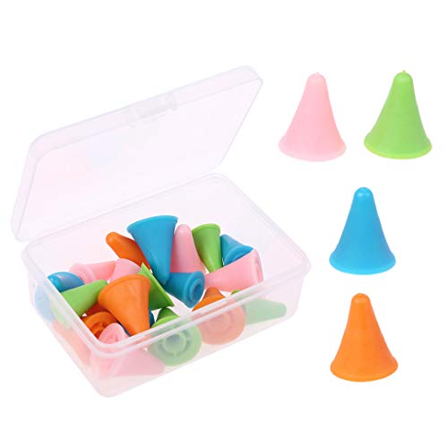 Avejjbaey 20pcs Kegelform Stricknadeln Nadeln Kappe Tipps Punktschutzstopper Deckungen Abdeckungszubehörkegelform Strick Nadelkappe Avejjbaey 20pcs Kegelform Stricknadeln Nadeln Kappe Tipps Punktschutzstopper Deckungen Abdeckungszubehörkegelform Strick Nadelkappe von Avejjbaey