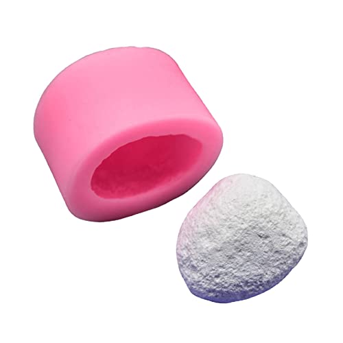 Avejjbaey 3D-Kieselkerzenform, antihaftbeschichtet, Epoxidharz-Gieß-Silikonform für die Herstellung von Kerzen, Seife, Gips, von Avejjbaey