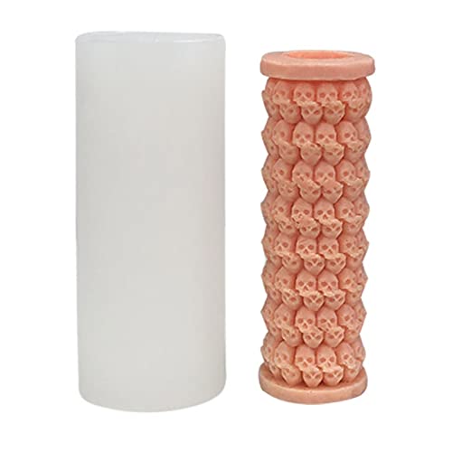 Avejjbaey 3D-Säulenkerzenform, antihaftbeschichtet, Epoxidharz-Gieß-Silikonform für DIY-Kerze, Seife, Gips, von Avejjbaey