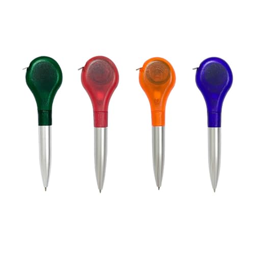 Avejjbaey 4 Stück Maßbandstift, multifunktionaler Kugelschreiber, einziehbares Maßband, Lineal, Schreibstift, Schreibwaren, Avejjbaey 4 Stück Maßbandstift, multifunktionaler Kugelschreiber, einziehbares Maßband, Lineal, Schreibstift, Schreibwaren, von Avejjbaey
