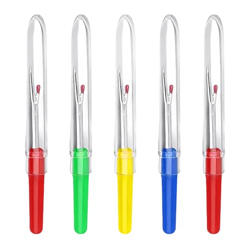 Avejjbaey 5 PCs Naht Unpicker Tool Naht Für Kreuze Stickfaden Unpicker Mit Ergonomischem Nähen Lieferungen Fadenentfernerzeug Praktisches Nähen von Avejjbaey