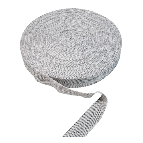 Avejjbaey 9,1 m langes Teppich-Tufting-Rand, Gurtband, Fischgrätenmuster, für Teppichherstellung, Nähen, Verpacken, 40 mm oder 45 mm Schrägband von Avejjbaey