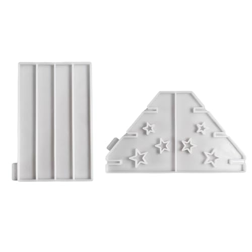 Avejjbaey Dreischichtige Harz-Regal-Silikonformen für Epoxidharz, Kerzenhalter, Heimdekoration, Avejjbaey Dreischichtige Harz-Regal-Silikonformen für Epoxidharz, Kerzenhalter, Heimdekoration, von Avejjbaey