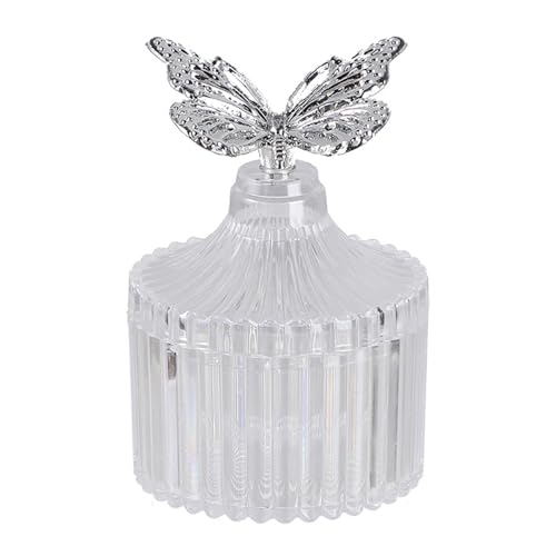 Avejjbaey Elegante Plastik Süßigkeiten Aufbewahrungsschale Mit Metallischen Schmetterling Akzenten Für Hochzeitsfeierdekor Und Geschenkausstellung Langable Plastik Süßigkeiten Glas Für Zuhause von Avejjbaey