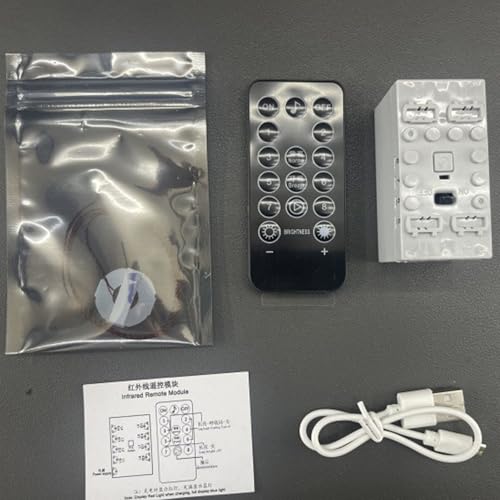 Avejjbaey Energieeffiziente LED Lichtzubehör Anzeigemodell LED Light Set Easy Assembly Tischlampe Bausteine ​​für 21357 Kleines Tischlampen Kit von Avejjbaey