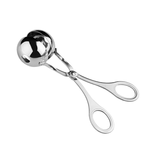 Avejjbaey Fleischbällchenformer aus 304 Edelstahl, bequemer Griff, praktisches Küchenutensil zum Kochen Avejjbaey Fleischbällchenformer aus 304 Edelstahl, bequemer Griff, praktisches Küchenutensil zum Kochen von Avejjbaey
