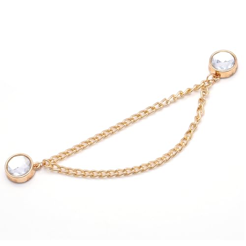 Avejjbaey Hosenkürzer Clip Strass Verschluss Hosenlängenversteller Clip für Jeans Hosen kürzer verstellbarer Clip für Kleidung von Avejjbaey