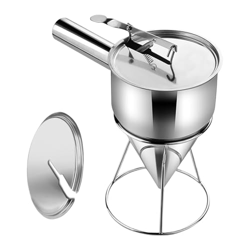 Avejjbaey Praktischer Kegeltrichter aus Edelstahl, Trichter für Takoyaki, Genauigkeit, Ausgießen, Takoyaki-Kochwerkzeug, einfach zu Avejjbaey Praktischer Kegeltrichter aus Edelstahl, Trichter für Takoyaki, Genauigkeit, Ausgießen, Takoyaki-Kochwerkzeug, einfach zu von Avejjbaey