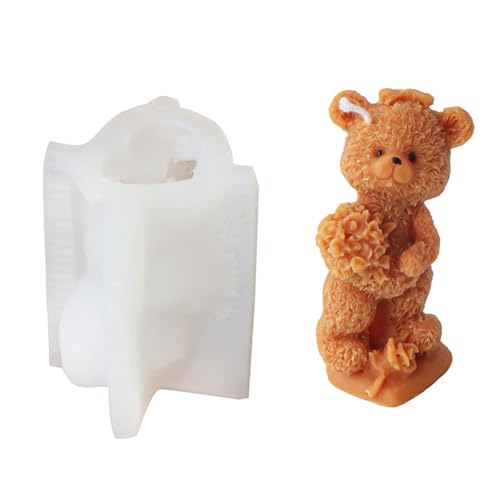 Avejjbaey Silikonform, Gussformen, 3D-Silikonform, zarte Silikon-Bastelformen für Wachse, von Avejjbaey