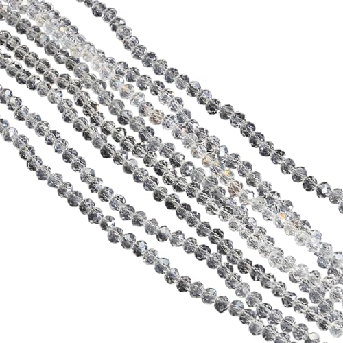 Avejjbaey Stilvolle handgefertigte Schmuckglasperlen, funktionale runde Perlen, Ornamente, zarte Glasperlen für die Herstellung von Avejjbaey