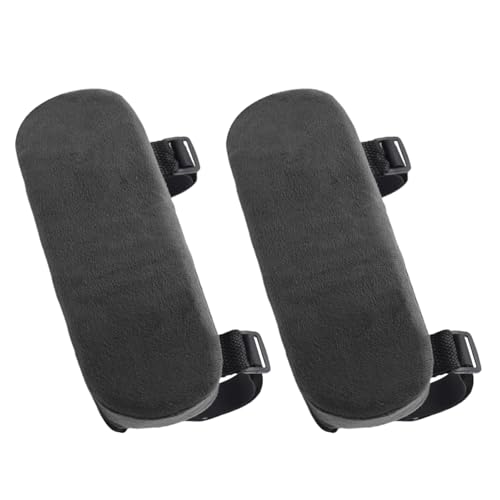 Avejjbaey Verdickter Bezug für die Armlehne des Fahrzeugsitzes, Plüschstoff, ergonomisches Design, mehrere Fahrzeugkompatibilität, waschbares Zubehör, Plüsch-Auto-Armlehnenpolster von Avejjbaey