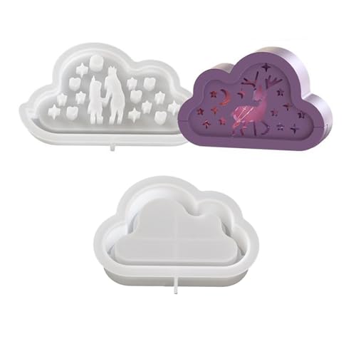 Benutzerfreundliche Silikonform Für Die Herstellung Von Cloud Silhouetten Lampen Für Anfänger Experten Und Handwerksbegeisterte von Avejjbaey