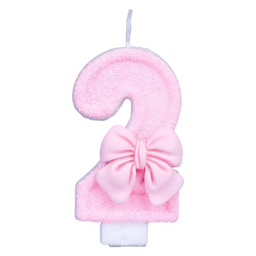 Kreative Schmetterlings-Zahl mit Schleife, für Kindergeburtstag, Party-Dekoration, Kuchendekoration von Avejjbaey