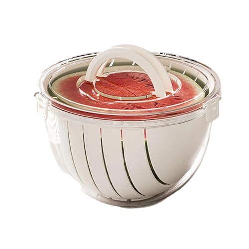 Mehrzweckwassermelon Slicer Korb Kunststoff Frucht Gemüsesieb Für Küchen Außenversammlungen Mehrzweck Gadget Mehrzweckwassermelon Slicer Korb Kunststoff Frucht Gemüsesieb Für Küchen Außenversammlungen Mehrzweck Gadget von Avejjbaey