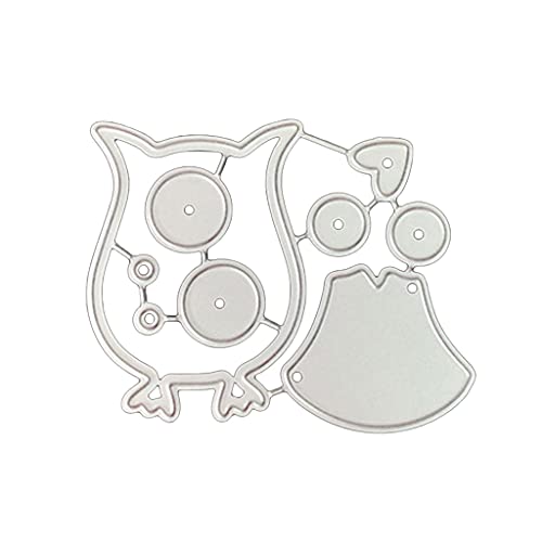 Nacht-Stanzschablone für kreative kleine Tiere, Prägung, Halloween, Bastelzubehör, Eule, Stanzform für Pinnwand, Kartenherstellung von Avejjbaey