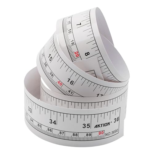 Nähmaschinenmessband Herrscher Mit Zentimeter Zoll Skala Klebeband Messklebegelanlurer Zum Anpassung Nähen Des Klebers Nähtisch Lineal Nähmaschinenmessband Herrscher Mit Zentimeter Zoll Skala Klebeband Messklebegelanlurer Zum Anpassung Nähen Des Klebers Nähtisch Lineal von Avejjbaey