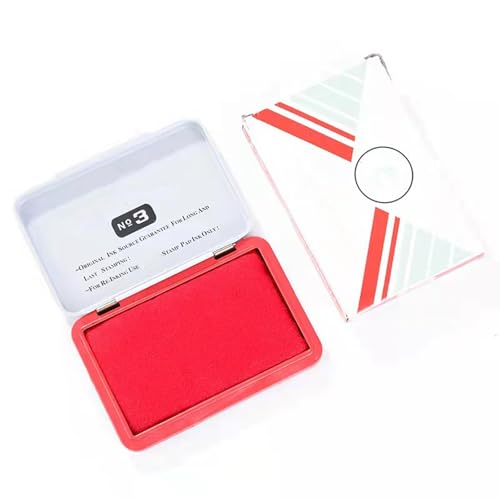 Office Stamp Pad Wasserfest Schnelle Trockenstempelstempelstempel Stempel Finger Inkspad 90x56mm Für Finanzdokumente Vertragsbanken Bürozubehör Stempelpolster Stempelpolster Office Stamp Pad Wasserfest Schnelle Trockenstempelstempelstempel Stempel Finger Inkspad 90x56mm Für Finanzdokumente Vertragsbanken Bürozubehör Stempelpolster Stempelpolster von Avejjbaey