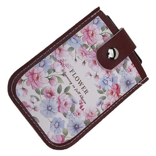 Premium Leder Kartenorganisator Ausrutscht Wasserdicht Für Reisebüro Student Essentials Aufbewahrungskoffer Modische Kartenbrieftasche von Avejjbaey