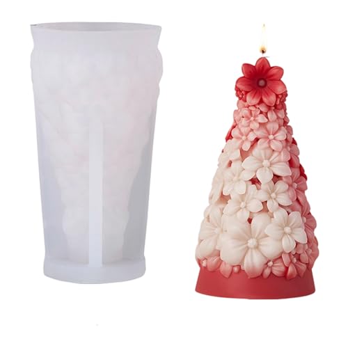 Silikonformen Weihnachtsbaum Kerzenform Epoxidharzform Basteln Form Handgefertigte Gusspflaster Formen Weihnachtsbaum Kerze Silikon Ornament Epoxidharz Harz von Avejjbaey