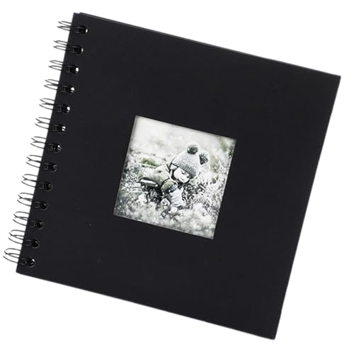 Upgrades Papier-Babyalbum, tragbares Baby-Fotoalbum, 17 x 17 cm, für einzigartige personalisierte Andenken und Feiern von Avejjbaey