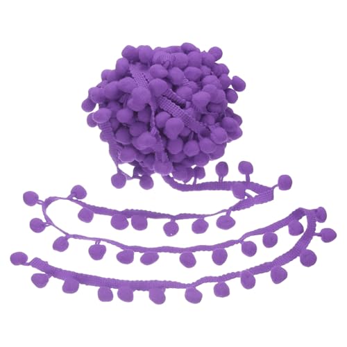Weiche Polyester Pompoms Fransenverkleidung Kleine Plüschkugel Dekoration Spitzenhandwerksband Für Vorhänge Kissen Dekoration Polyester Garne Pompoms Trimm Weiche Polyester Pompoms Fransenverkleidung Kleine Plüschkugel Dekoration Spitzenhandwerksband Für Vorhänge Kissen Dekoration Polyester Garne Pompoms Trimm von Avejjbaey