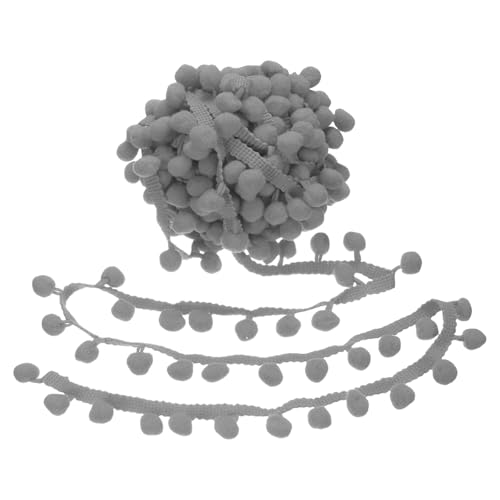 Weiche Polyester Pompoms Fransenverkleidung Kleine Plüschkugel Dekoration Spitzenhandwerksband Für Vorhänge Kissen Dekoration Polyester Garne Pompoms Trimm Weiche Polyester Pompoms Fransenverkleidung Kleine Plüschkugel Dekoration Spitzenhandwerksband Für Vorhänge Kissen Dekoration Polyester Garne Pompoms Trimm von Avejjbaey