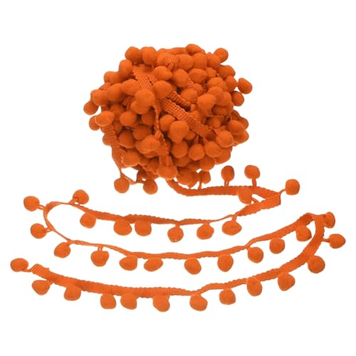 Weiche Polyester Pompoms Fransenverkleidung Kleine Plüschkugel Dekoration Spitzenhandwerksband Für Vorhänge Kissen Dekoration Polyester Garne Pompoms Trimm Weiche Polyester Pompoms Fransenverkleidung Kleine Plüschkugel Dekoration Spitzenhandwerksband Für Vorhänge Kissen Dekoration Polyester Garne Pompoms Trimm von Avejjbaey