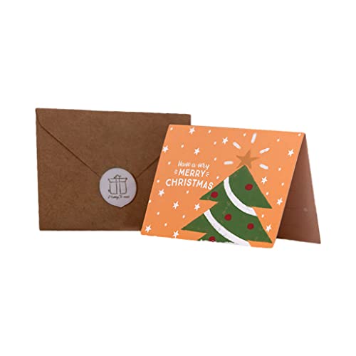 Weihnachtskarten mit Umschlägen, Postkarten, Einladungen, Frohe Weihnachten, 6 Stück von Avejjbaey