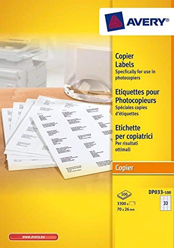 Copier Label 70x26mm White Copier Label 70x26mm White von Avery