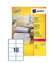 Weiße Laseretiketten L7173-100FG (10ET/FG 99.1X57) QUICKPEEL AVERY von Avery Dennison