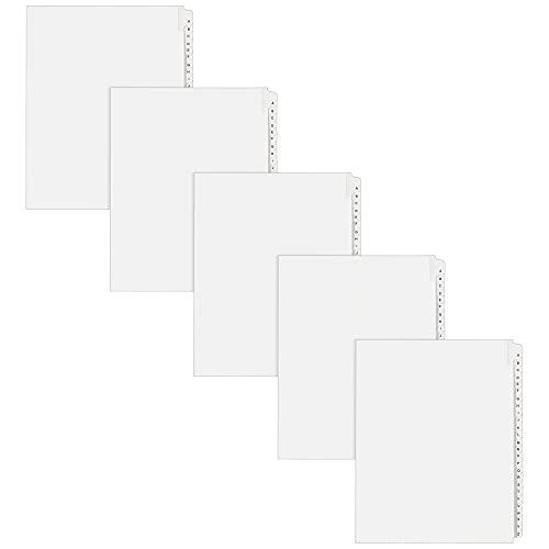 Avery A-Z Legal Exhibit Trennblätter für 3 Ringbücher, 25-Tab Sets, Allstate Style, 5 Binder Divider Sets (31700) von Avery