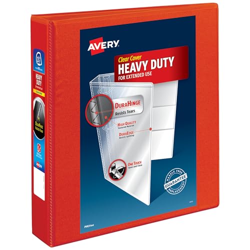 Avery Aktenordner, robust 1 Pack 1½" rot Avery Aktenordner, robust 1 Pack 1½" rot von Avery