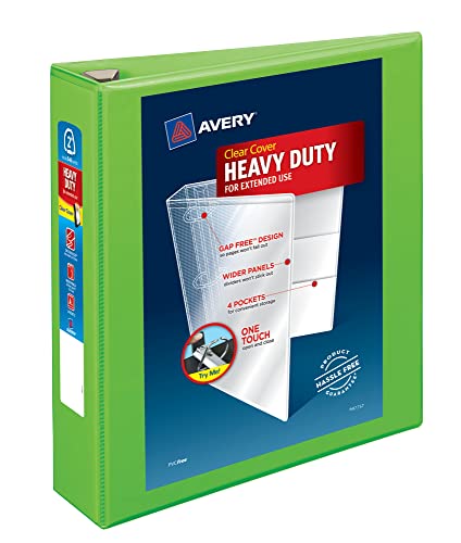 Avery Aktenordner, robust 1 Pack 2.0" Hellgrün von Avery