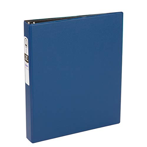 Avery Economy 03300 Ringbuch, 2,5 cm runde Ringe, 12 blaue Ordner von Avery