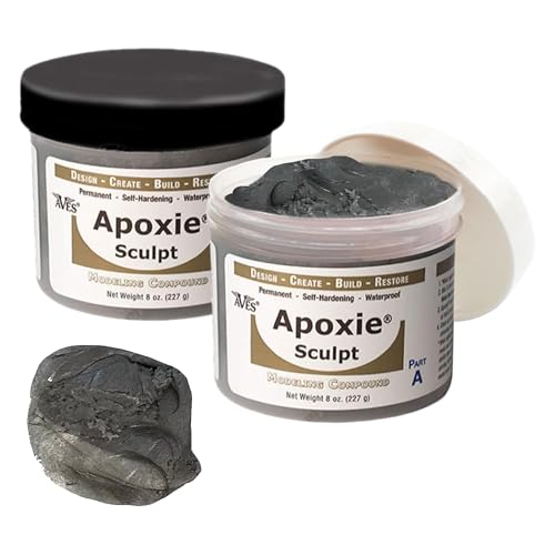 Avesstudio Apoxie Sculpt Modelliermasse - silbergrau ca 450gr Avesstudio Apoxie Sculpt Modelliermasse - silbergrau ca 450gr von Aves